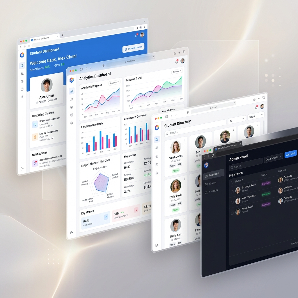 School ERP / Management system with student portal